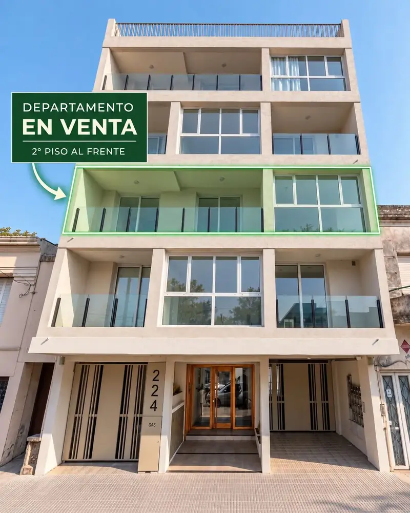 Departamento a estrenar · San Martín 224